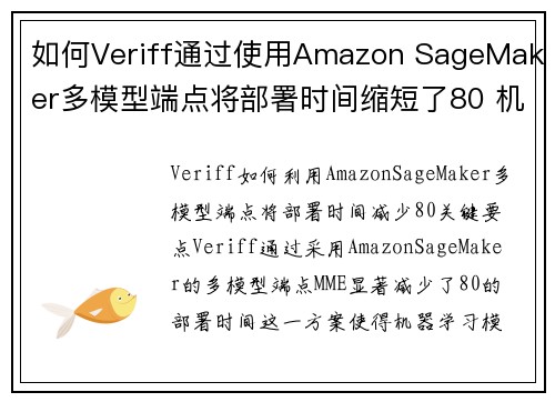 如何Veriff通过使用Amazon SageMaker多模型端点将部署时间缩短了80 机器学习博